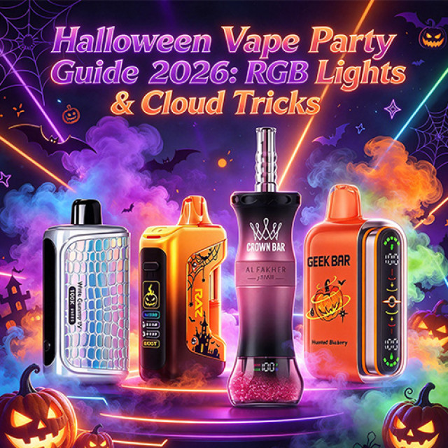 Halloween Vape Party Guide 2026: RGB Lights & Cloud Tricks