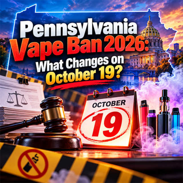 Pennsylvania Vape Ban 2026: What Changes on October 19?