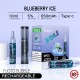 Yuoto Bubble Disposable Vape Kit 10ml 650mAh Blueberry Ice