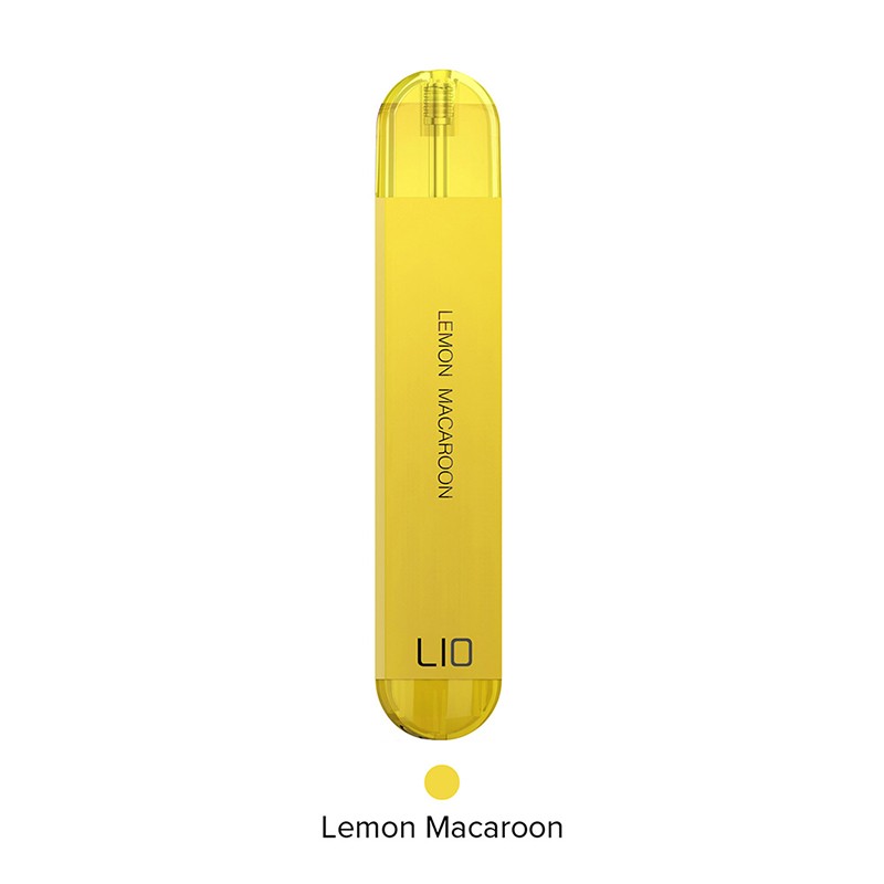 ijoy lio nano disposable vape kit lemon macaroon