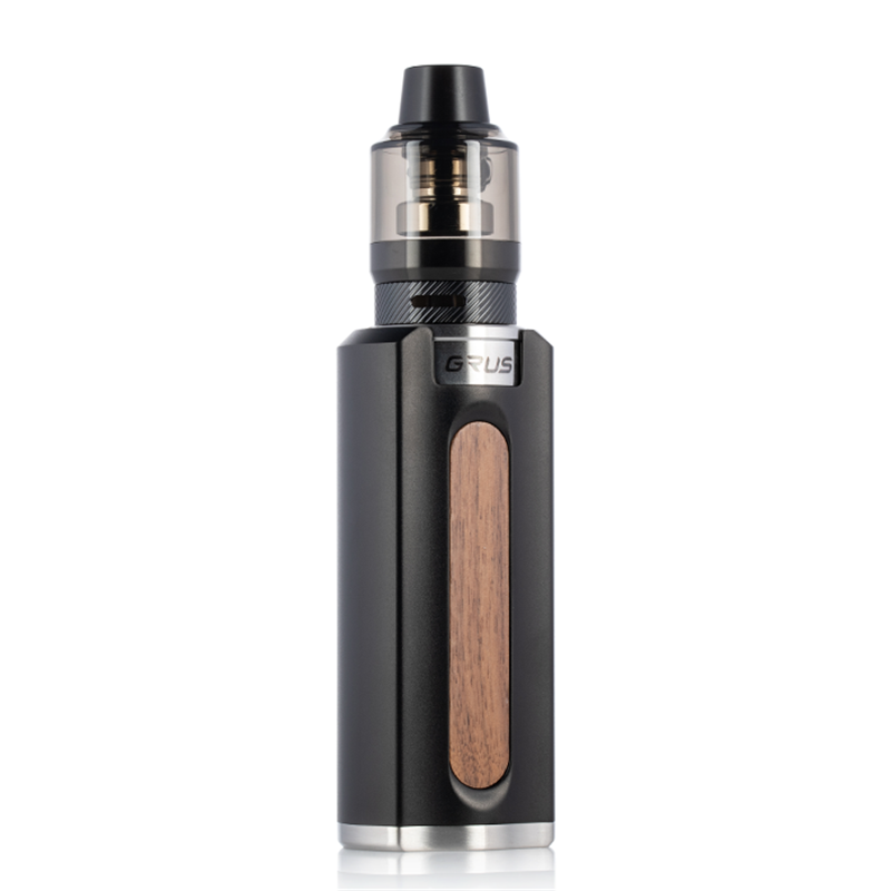 lost vape grus 100w vape kit Black/Walnut Wood