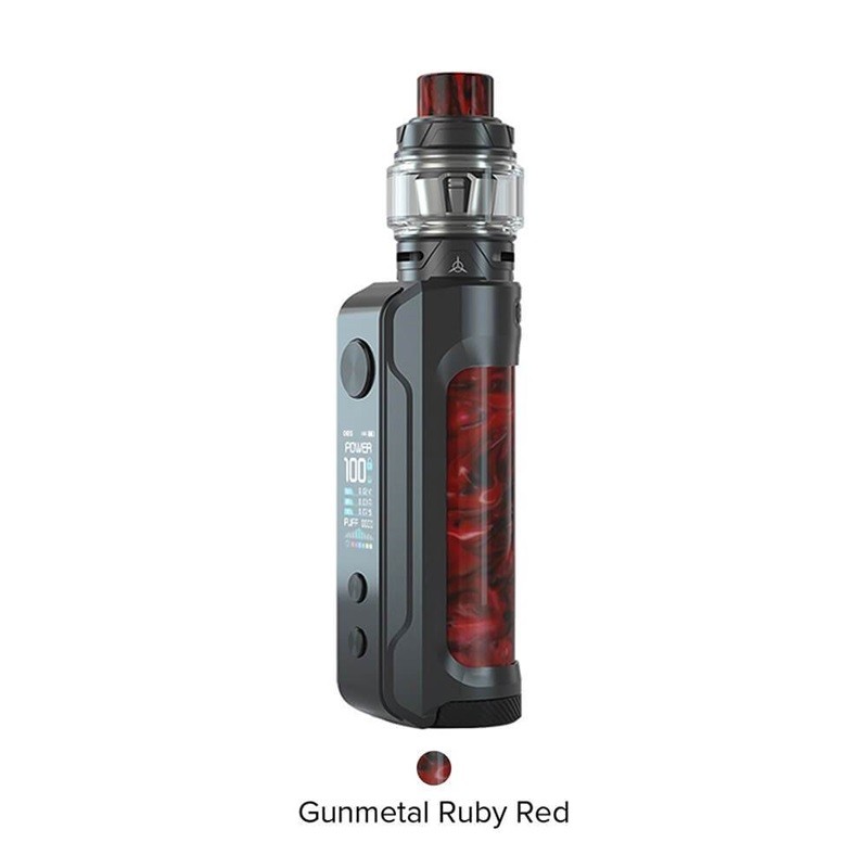 obs engine 100w mod kit gunmetal ruby red
