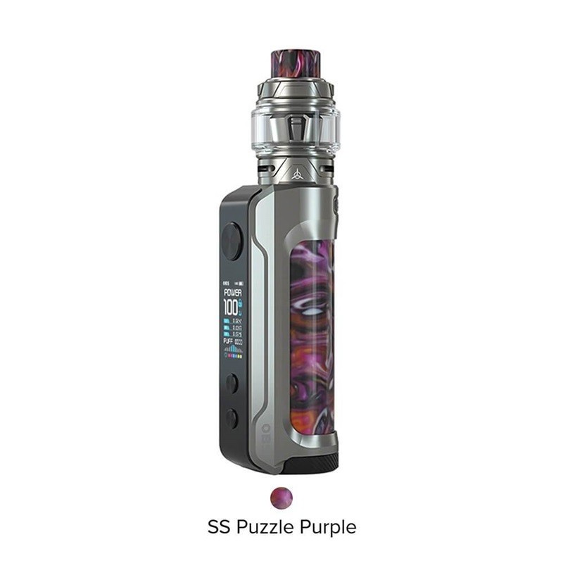 obs engine 100w mod kit ss puzzle purple