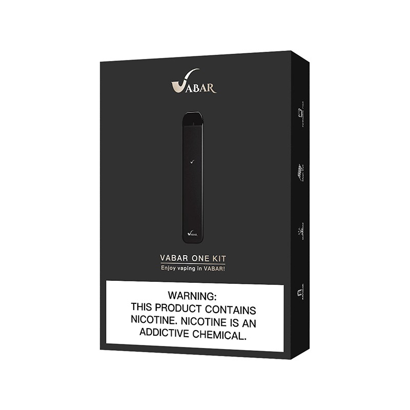 vabar one pod system kit package box