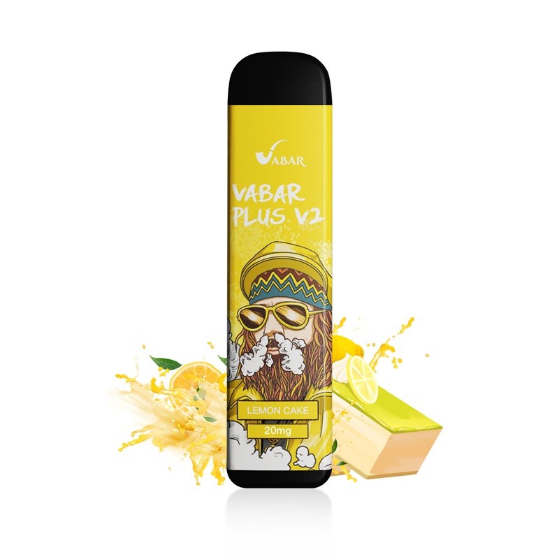 vabar plus v2 disposable vape LEMON CAKE