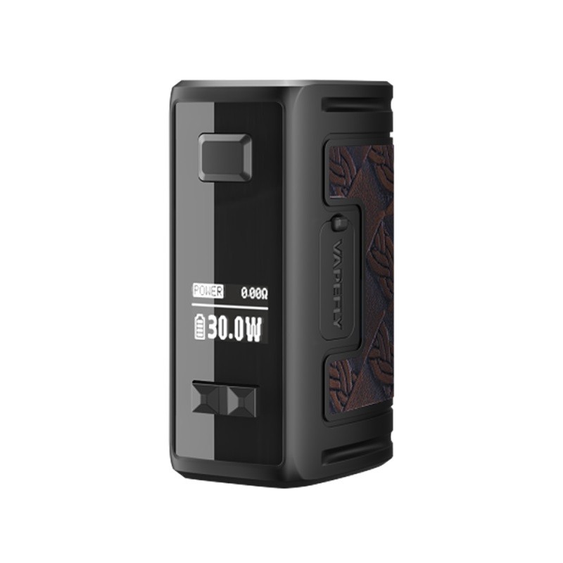 vapefly galaxies 30w box mod black & brown