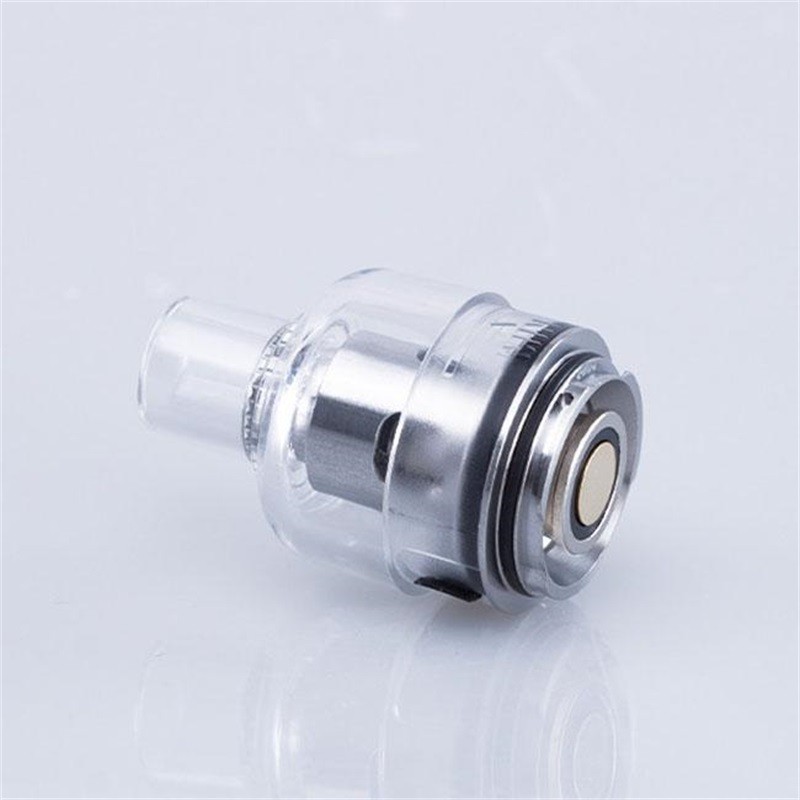 vapefly galaxies air tank silver flat side