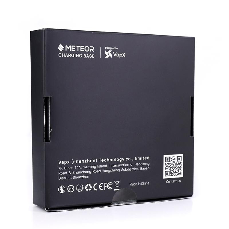 vapx meteor charging base box back
