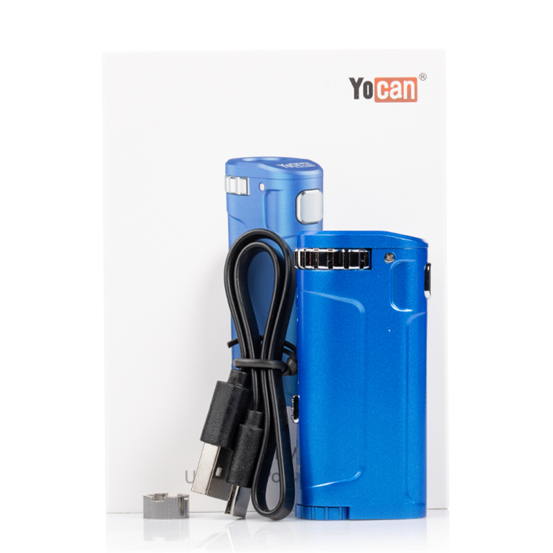 yocan uni twist vaporizer box mod packaging