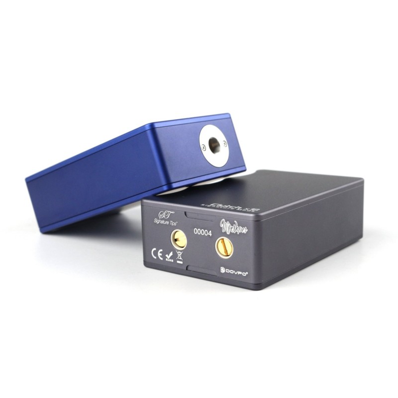 dovpo clutch x18 dual 18650 mechanical mod top and bottom