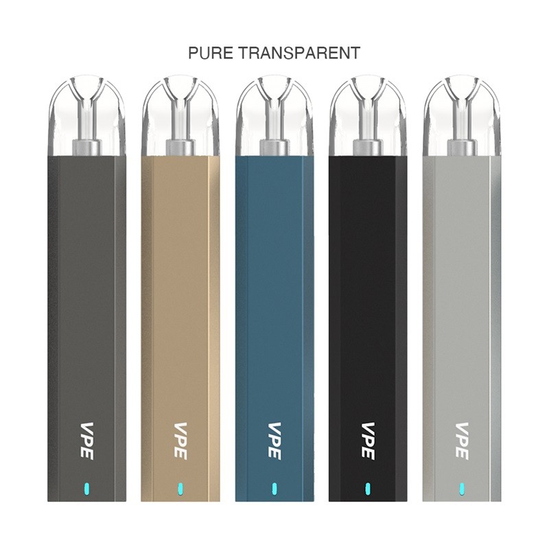 sigelei vpe ii pod kit with pure transparent cartridge