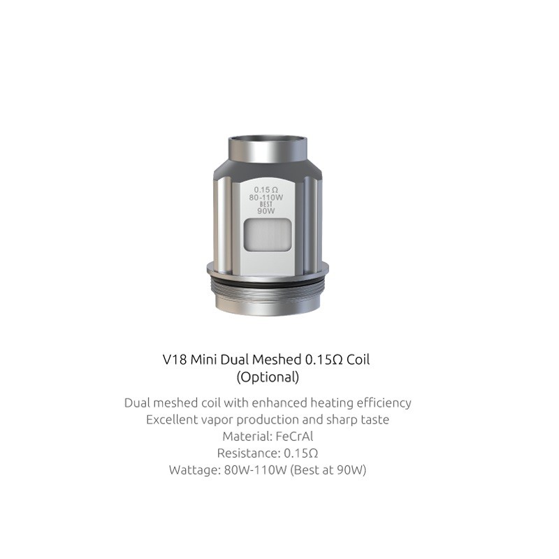 tfv18 mini coil-0.15ohm Dual Mesh Coil