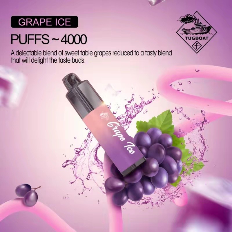 TUGBOAT 4000 grape ice