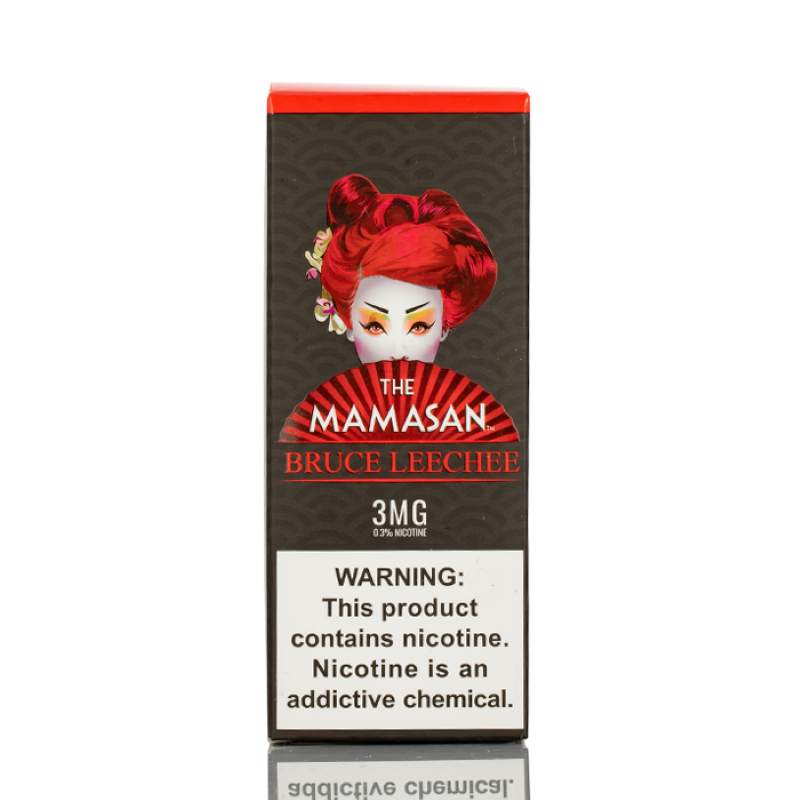 The Mamasan Bruce Leechee E-juice 100ml-3mg-2