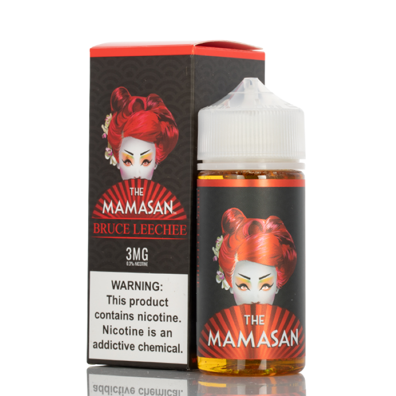 The Mamasan Bruce Leechee E-juice 100ml-3mg