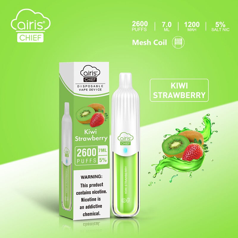 Airis Chief Disposable Vape Pen Device 2600 Puffs 1200mAh15