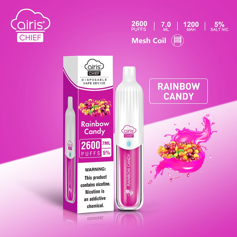 Airis Chief Disposable Vape Pen Device 2600 Puffs 1200mAh14