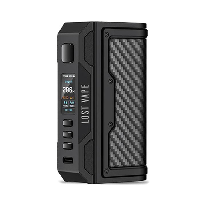 Black Carbon Fiber Lost Vape Thelema Quest