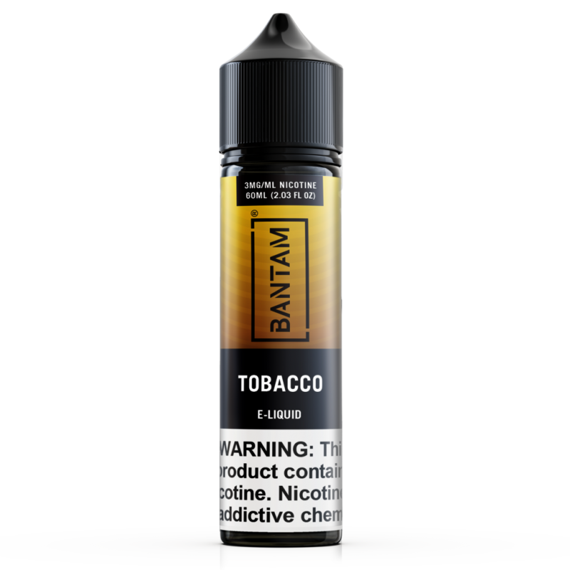 BANTAM Tobacco 60ml bottle 3mg