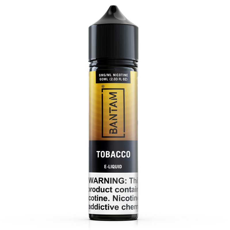 BANTAM Tobacco 60ml bottle 6mg