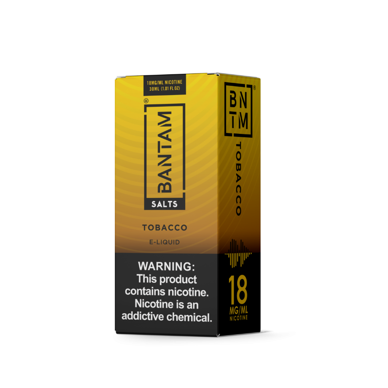 BANTAM Tobacco Salts 30ml box 18mg