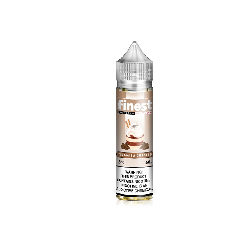 Finest Signature Edition Tiramisu Custard E-juice 120ml | Vapesourcing