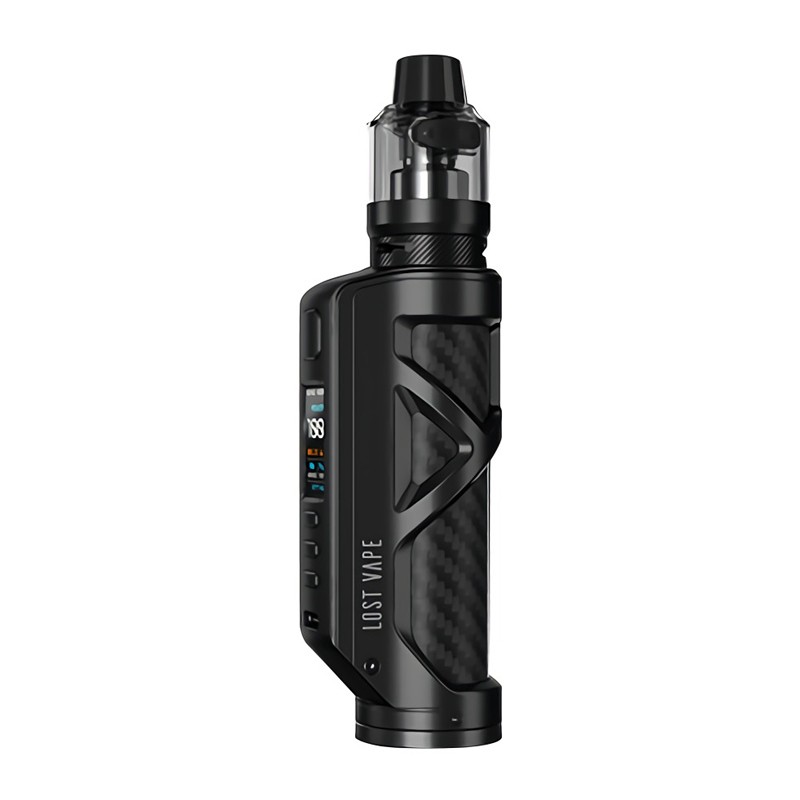 Matt Black Carbon Fiber Lost Vape Cyborg Quest