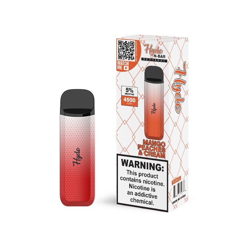 Hyde N-Bar Recharge Disposable Kit 4500 Puffs Vape Pod 600mAh ...