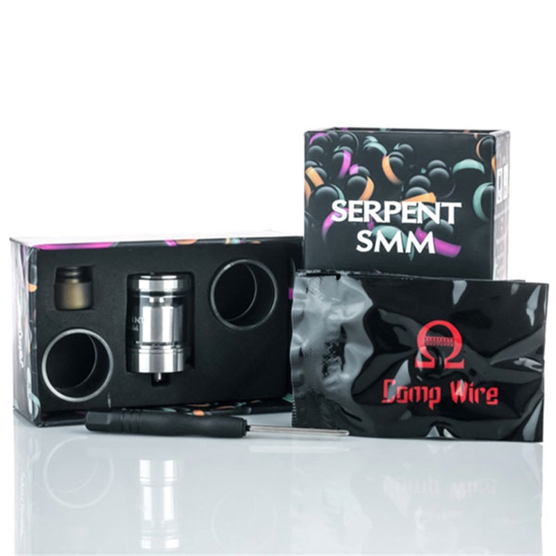 Serpent SMM RTA-Silver Wotofo Classic Collection
