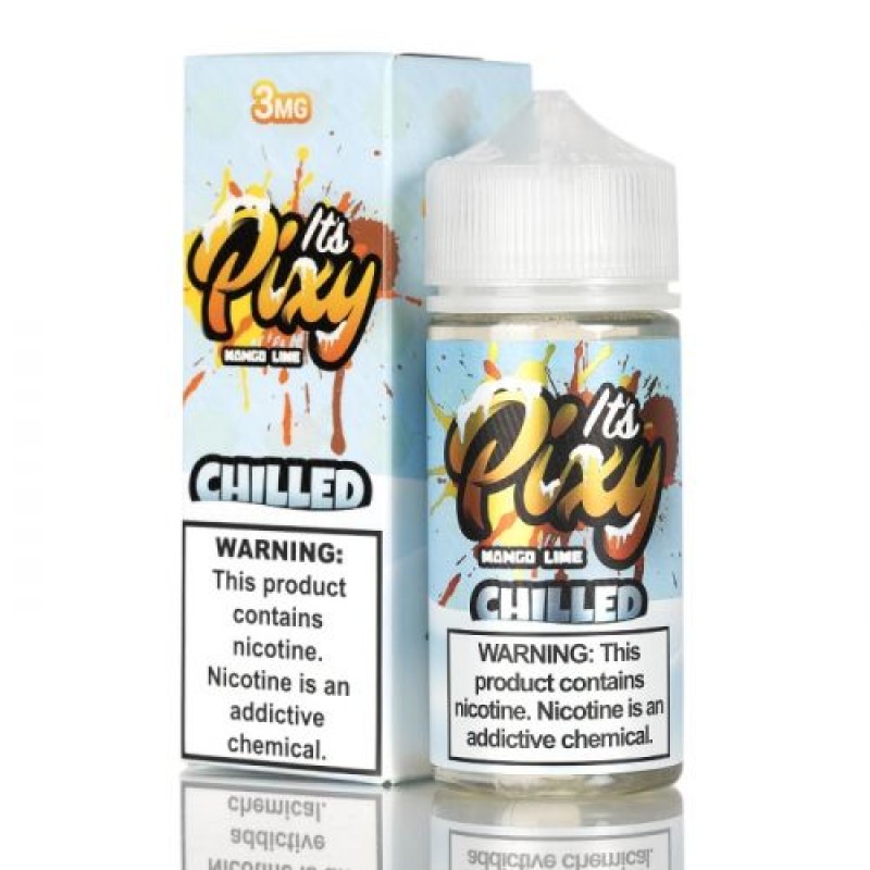 Shijin Vapor Its Pixy Mango Lime CHILLED E-Juice 100ml