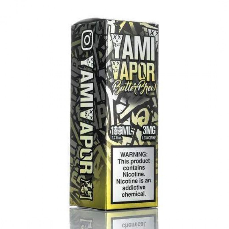 Yami Vapor Butter Brew E-juice box