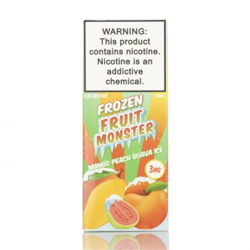 Frozen Fruit Monster Mango Peach Guava Ice E-juice