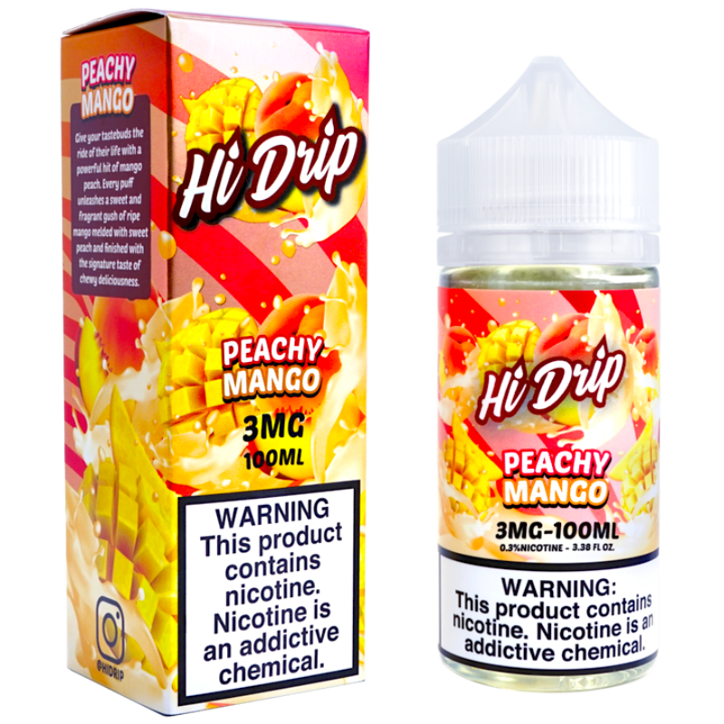Hi Drip Peachy Mango E-juice 100ml | Vapesourcing