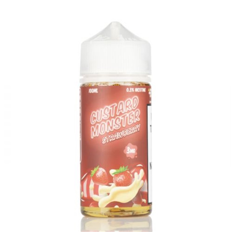 Jam Monster Strawberry Custard E-liquid