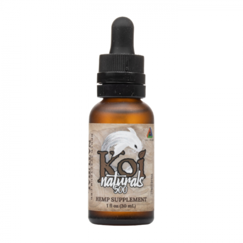 Koi Naturals Natural Broad Spectrum CBD Oil Tincture | Vapesourcing