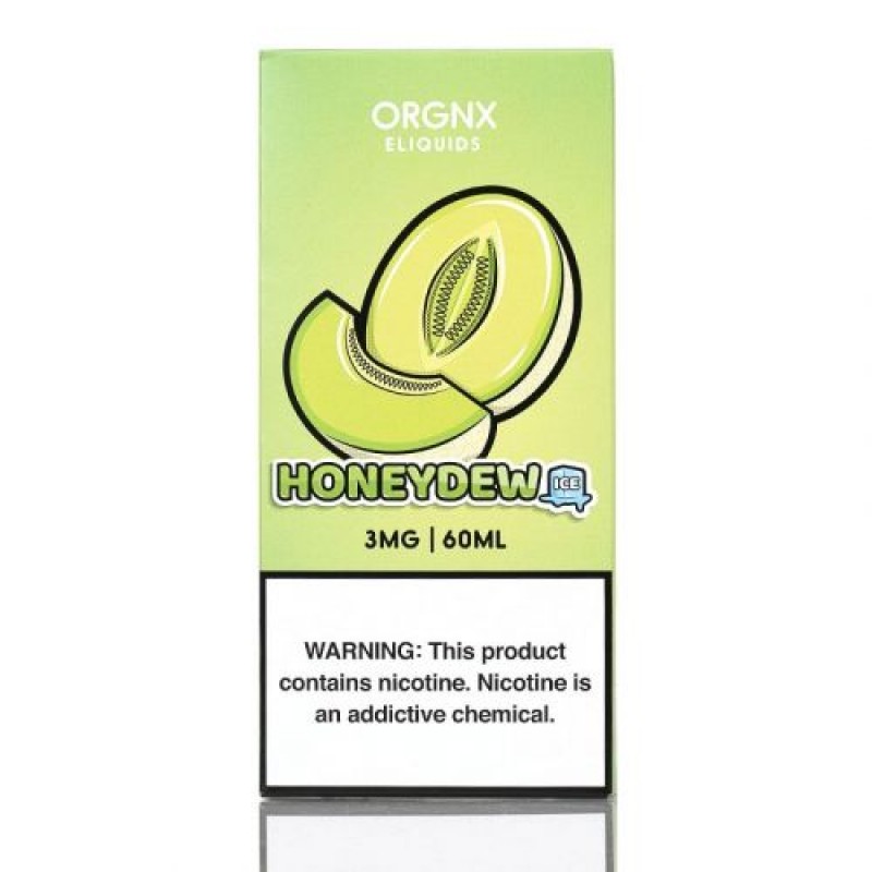 Orgnx Eliquids Honeydew Ice E-Juice box