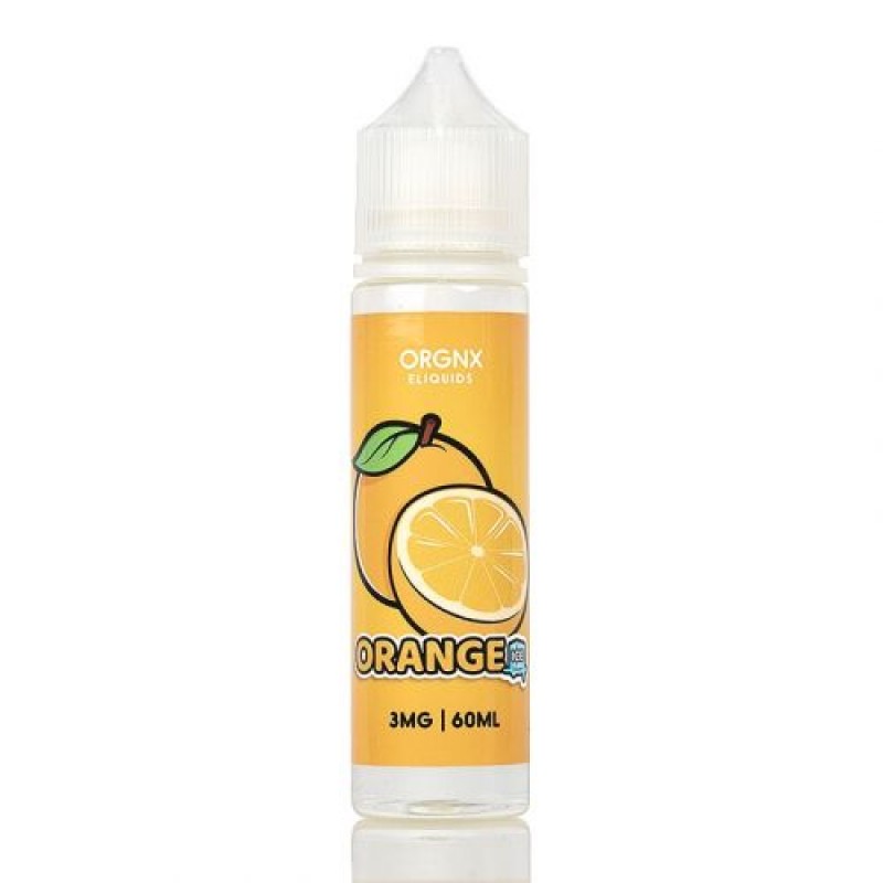 Orgnx Eliquids Orange Ice E-Juice bottle