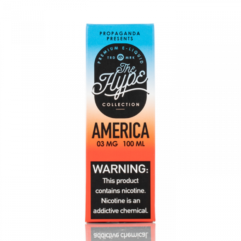 Propaganda The Hype Collection America E-juice 100ml box