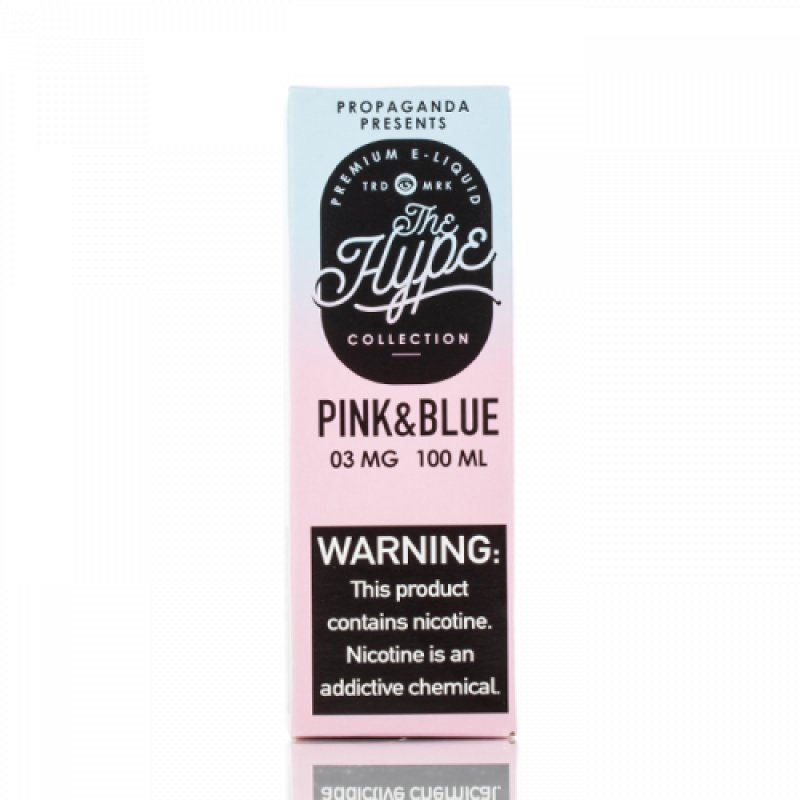 Propaganda The Hype Pink Blue E-juice 100ml box
