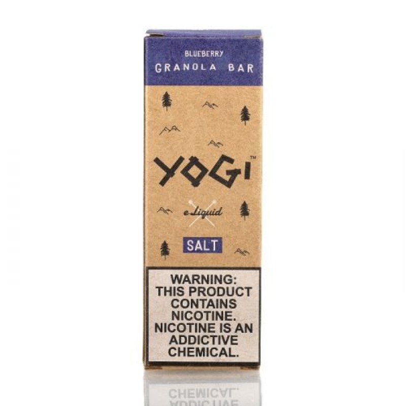 Yogi Salts Blueberry Granola Bar E-juice box