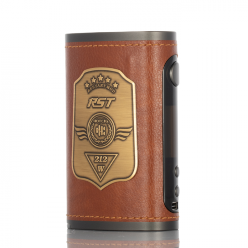 Bright Brown Hotcig RST Restart 212W TC Box Mod