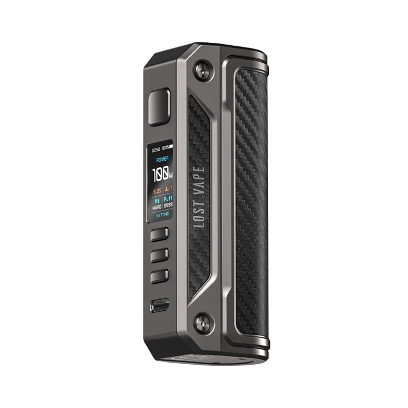 Gunmetal Carbon Fiber Lost Vape Thelema Solo