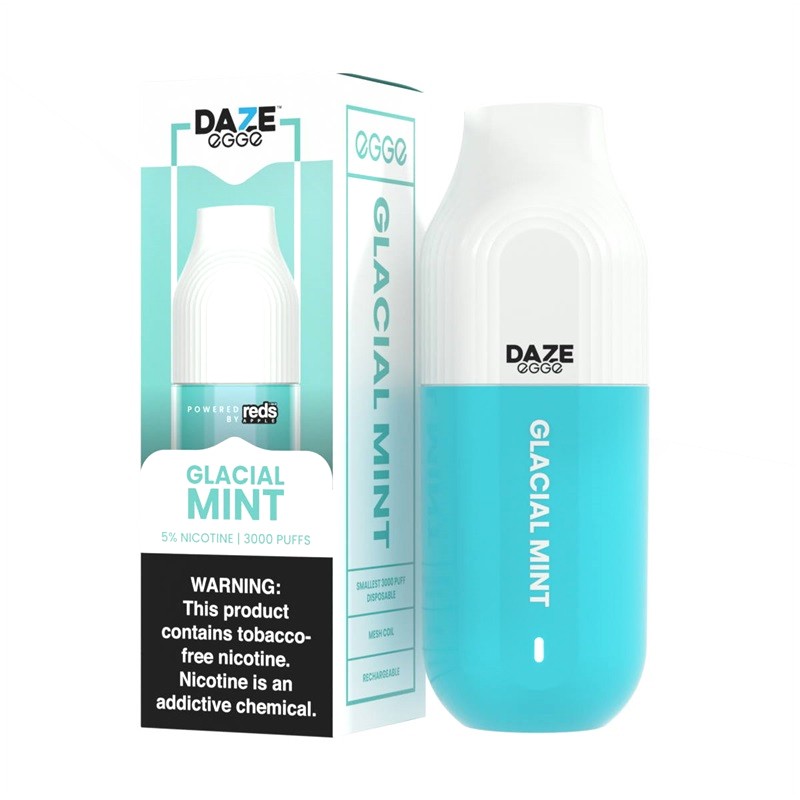 Glacial Mint 7 Daze EGGE Tobacco-free