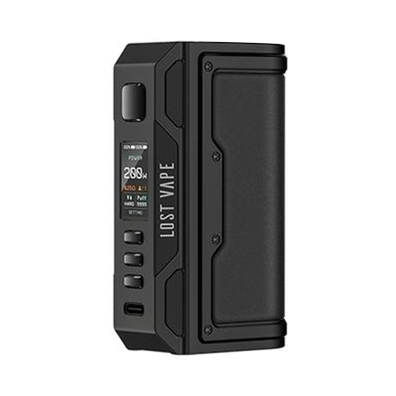 Black Calf Leather Lost Vape Thelema Quest