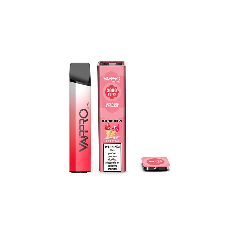 Strawberry Ice Cream 5% Vappro PRO Max