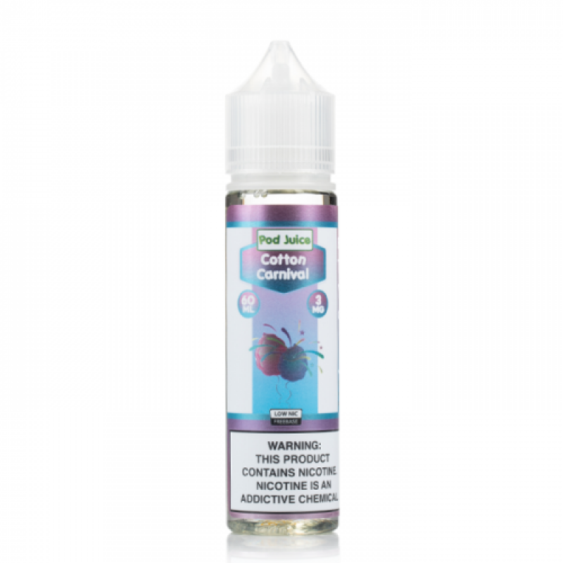 Pod Juice Cotton Carnival E-juice 60ml bottle