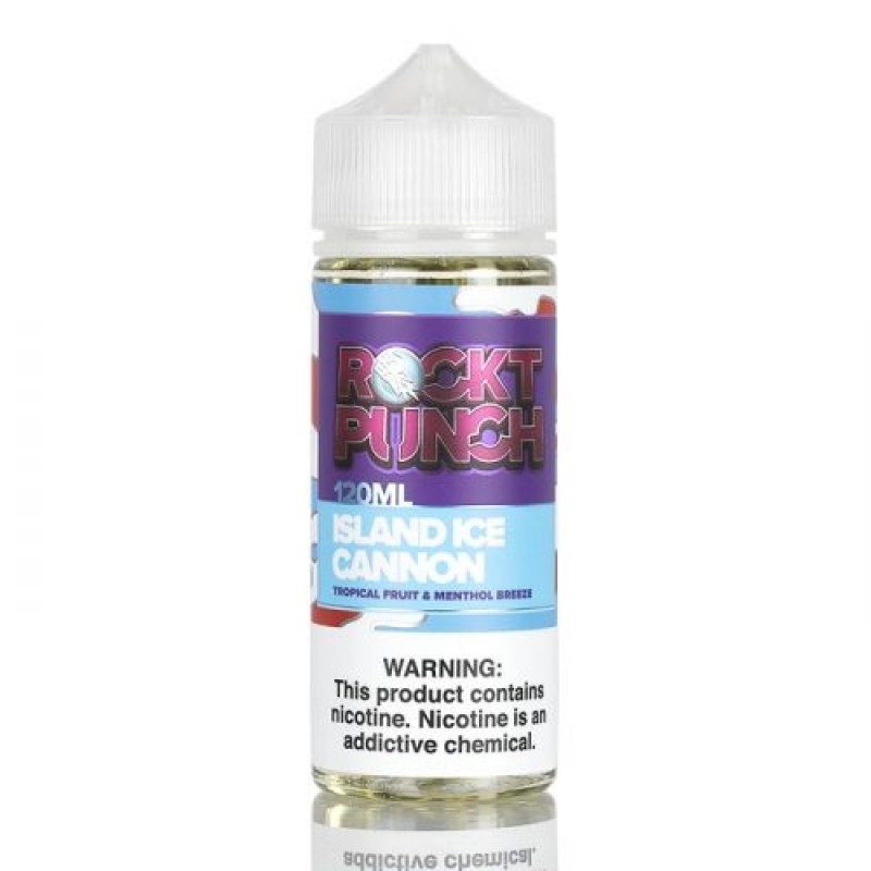 Rockt Punch Island Ice Cannon E-juice 120ml bottle