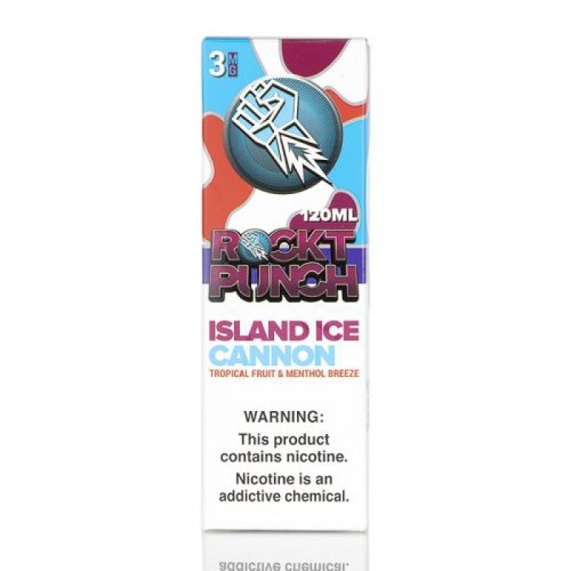 Rockt Punch Island Ice Cannon E-juice 120ml box