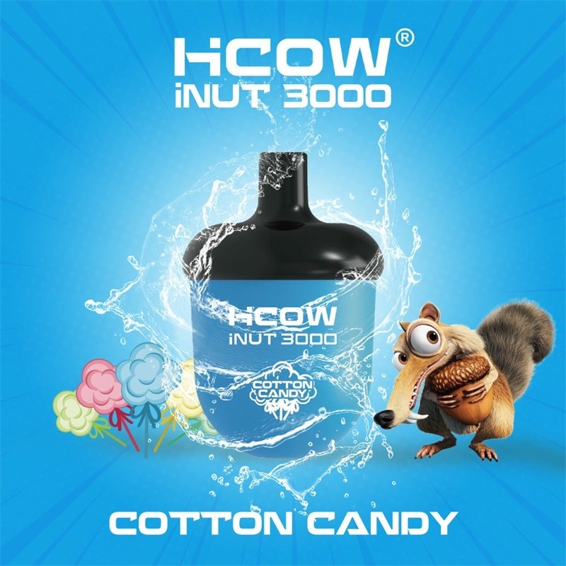 Cotton Candy HCOW iNut 3000 Disposable