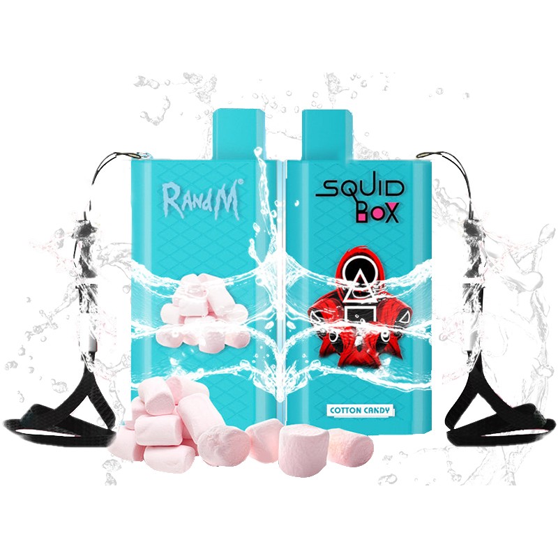 Cotton Candy R and M Squid Box